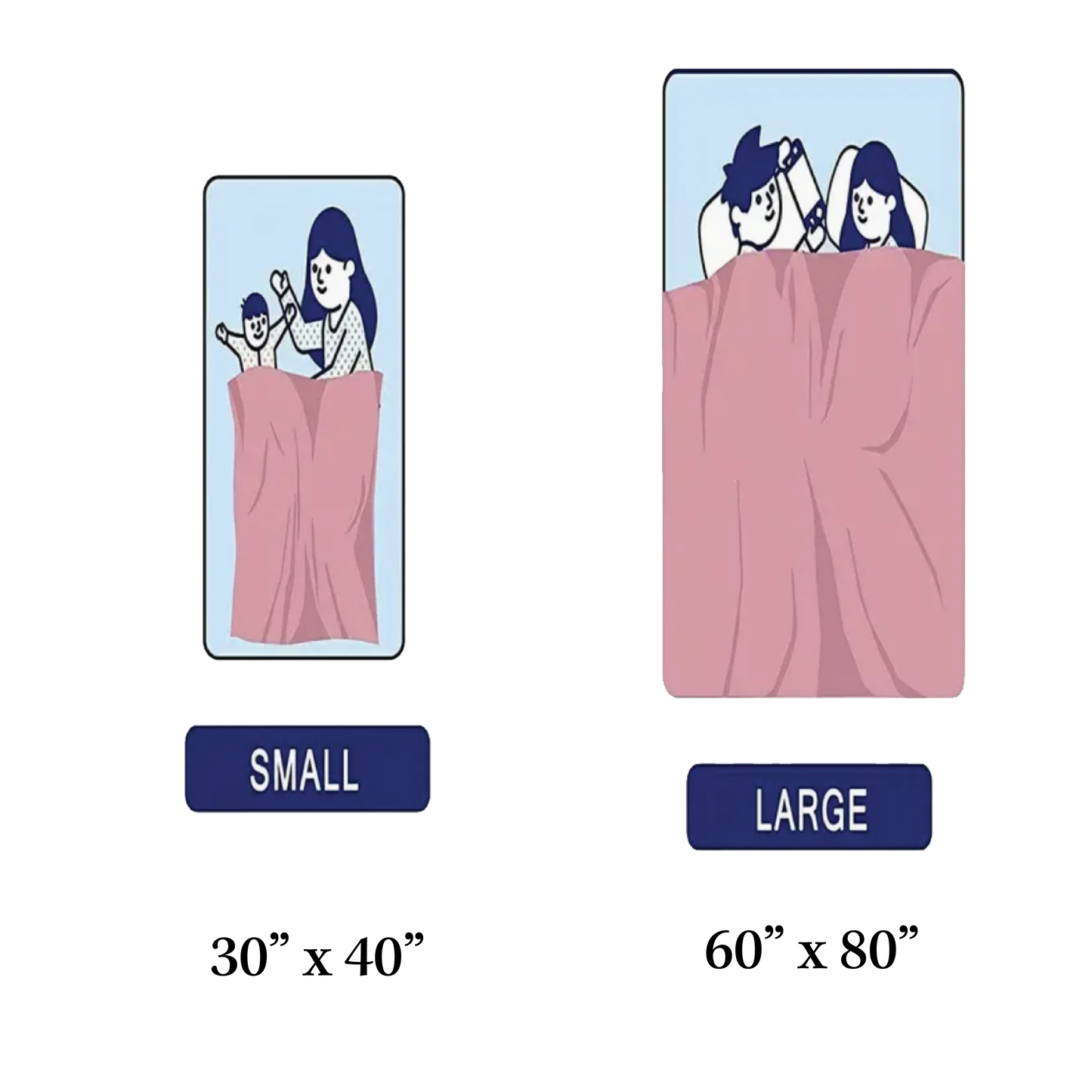Mother's Day Coral Fleece Blanket