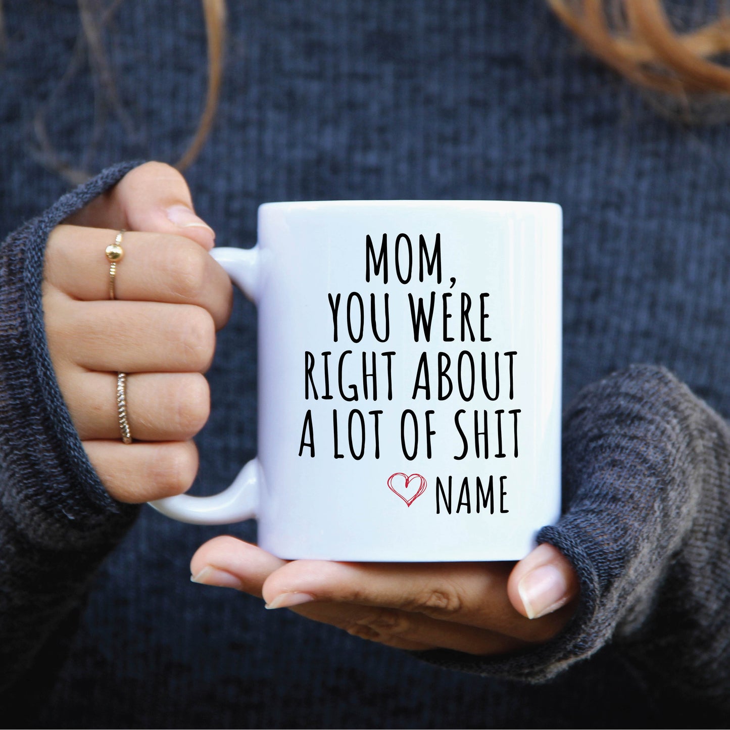 Funny Mother's Day Mug - Mom You Were Right